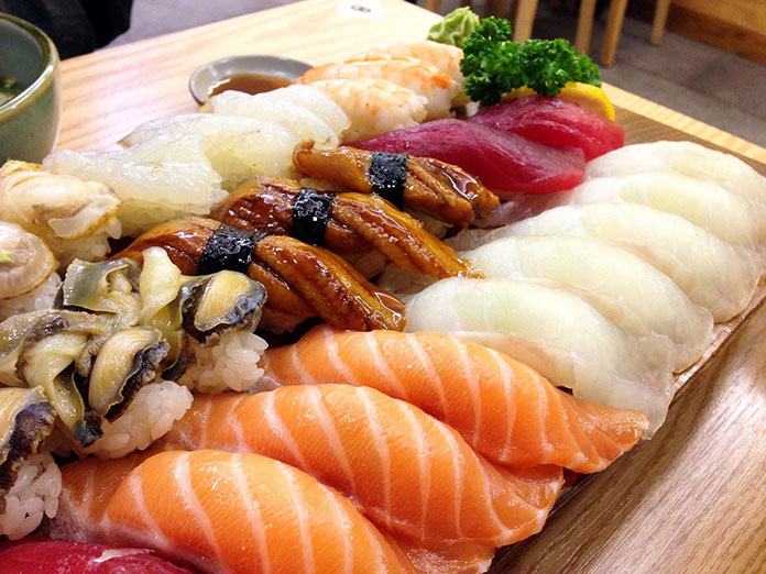 Sushi na lunch