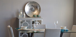 Jadalnia w stylu retro