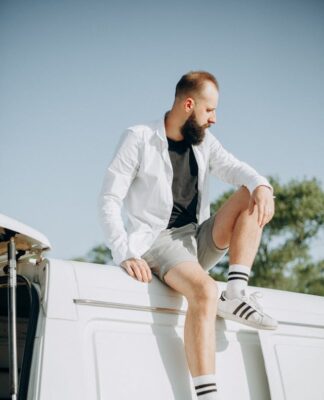 szorty jeansowe męskie