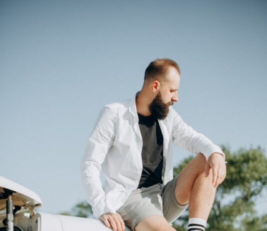 szorty jeansowe męskie